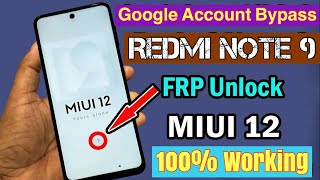 How To Bypass Redmi Note 9 Without PC Redmi Note 9 Frp Bypass 2024 [upl. by Arihsak577]