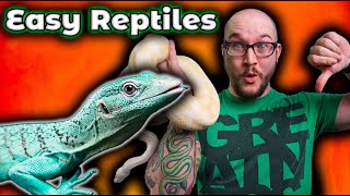 Top 5 EXPERT Reptiles You Thought Were For Beginners and 5 Substitutes That Actually Are [upl. by Cy569]