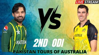 Pakistan vs Australia 2nd ODI 2024 Live  Pak vs Aus [upl. by Eirak678]