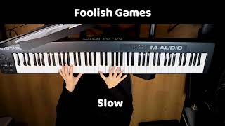 Jewel quotFoolish Gamesquot Mini Piano Lesson [upl. by Twelve]