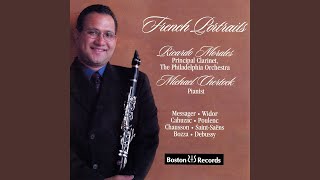 Clarinet Sonata FP 184 I Allegro tristamente Live [upl. by Drusy82]