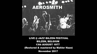 Aerosmith US Live  Jazz Bilzen Festival Bilzen Belgium13th August 1977 [upl. by Germann913]