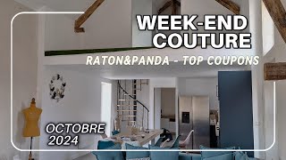 VLOGCAST N°26  HAUL et Weekend couture chez Top Coupons [upl. by Aknahs]