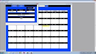 Filemaker Kalender erstellen Datum berechnung Eintrag dynamic Calender Gregoerian Tipps [upl. by Duster]