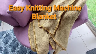 Easy Knitting Machine Blanket Circular Knitting Machine SentroAddi [upl. by Eibbil]