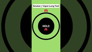 Smoker or Vapor Lung Breathing Test vapor smoker [upl. by Yelrahc]