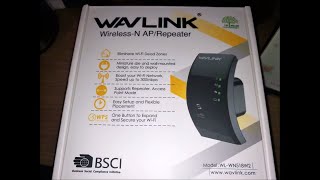 WAVLINK N300 WiFi Range Extender [upl. by Lekar733]