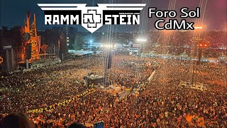 Rammstein Mexico Armee Der Tristen  4 Oct  2022 [upl. by Arriek623]