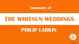 The Whitsun Weddings by Philip Larkin  Poem  in Tamil  IDEUNOM [upl. by Isidro209]