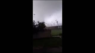 ⛈EXTREM UNWETTER Tornado Tschechien⛈ [upl. by Asirrac]