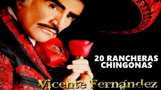 Vicente Fernández ● 20 Rancheras Perronas ● [upl. by Tamara]