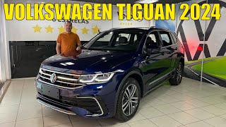 Novo Volkswagen Tiguan Allspace 2024  O que mudou [upl. by Noslien]