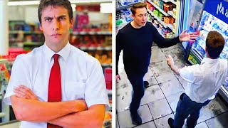 93 Year Old Gets Fired From Supermarket  Manager Turns Pale When Elon Musk Appears… [upl. by Besse]