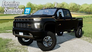 FS22  Carhartt Edition Chevy Silverado [upl. by Airet]