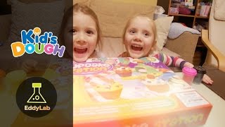 Playdough Recipe 2017 Kids Making Cupcakes [upl. by Guod]