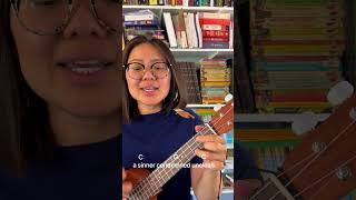 I stand amazed in the presence easy ukulele tutorial hymn shorts [upl. by Meletius338]