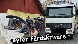 Hur mycket kostar ny färdskrivare till Volvo FH16 lastbil ombyggnadssats egk100 [upl. by Nairod]