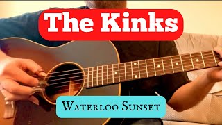 The Kinks  Waterloo Sunset  Fingerstyle Guitar Cover  TABS AVAILABLE [upl. by Khalil]