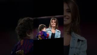 Antonella roccuzzo and Lionel Messi ❤ football shorts [upl. by Selry]