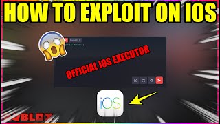 NEW HOW TO EXPLOIT ON ROBLOX IOS EXECUTOR Scripts amp EASY TUTORIAL iPad amp iPhone [upl. by Retsbew]