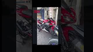 Aradan çok yıllar geçti tektekerarif tekteker wheelie yamaha yamahar1 fyp explore moto [upl. by Hguh791]