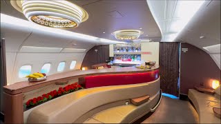 20 Hours Qatar Airways First Class Experience  Doha  Paris [upl. by Surovy]