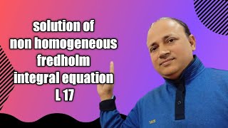 solution of fredholm integral equation with separable kernel msc maths csir net maths in hindi [upl. by Kensell]