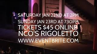 RIGOLETTO 2022 Nickel City Opera Marathon Weekend [upl. by Suirred]