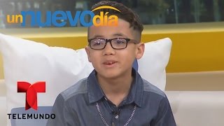 Jonael Santiago sigue triunfando después de La Voz Kids  Un Nuevo Día  Telemundo [upl. by Nivrac728]