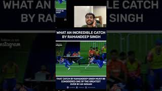 Ramandeep Singh Catch  IND VS PAK Emerging Asia Cup shorts [upl. by Sainana]