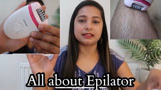 How to Use Epilator  Everything about epilator Philips BRE23500 Corded Compact Epilator epilator [upl. by Elsbeth]