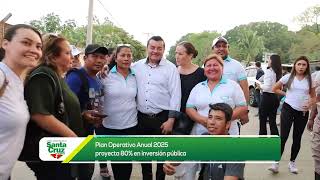 Alcalde anuncia más obras de pavimentación y proyectos sociales [upl. by Jb881]