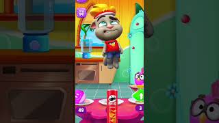 Springless fail 😅😱 funny comedy talkingtom [upl. by Nawtna]