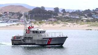 Morro Bay Coast Guard Operations Raw Video  May 20 2015 [upl. by Eillom871]