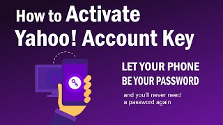 Enable Yahoo Account Key  Yahoo Mail Login Without Entering Password [upl. by Rothenberg]