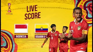 🔴LIVE SCORE  INDONESIA VS EKUADOR  FIFA World Cup U17 INDONESIA [upl. by Lehrer827]