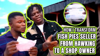 How oga amos made this viral fish pie hawker a shop owner from social media in one day [upl. by Tera]