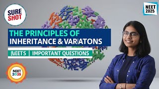 The Principles of Inheritance and Variations Class 12  Genetics NEET Important Question  NEET 2025 [upl. by Jaf]