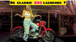 RE Classic 500 launched [upl. by Tolley242]