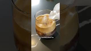 Iced Coconut coffee on a hot sunny day Sounds perfect nespresso [upl. by Adah]