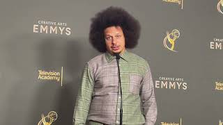 Eric André Best Short Form Performer The Eric Andre Show 2024 Emmys press room interview [upl. by Starks798]