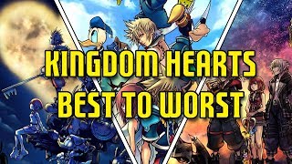 Ranking the Kingdom Hearts Games from Worst to Best [upl. by Noirb]