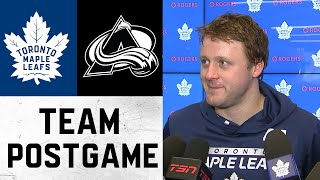 Maple Leafs Media Availability  Postgame vs Colorado Avalanche  March 15 2023 [upl. by Elvyn]