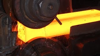 Seamless steel tubes production process with subtitles [upl. by Drexler680]