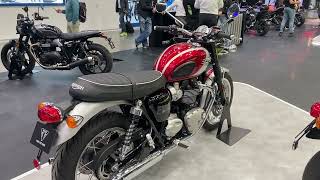 Triumph Bonneville T120 Special Edition 2025  EICMA 2024 Fiera Milano [upl. by Hanimay]