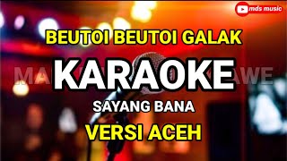 karaoke beutoi beutoi galak  obenk gta lagu aceh terbaru 2023 [upl. by Chita]