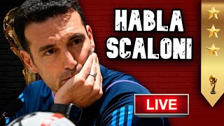 🚨EN VIVO🚨CONFERENCIA DE PRENSA DE LIONEL SCALONI🚨SELECCIÓN ARGENTINA [upl. by Win]