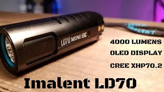 Imalent LD70  One Of The WORLDS Smallest amp Brightest EDC Flashlights [upl. by Ailb]