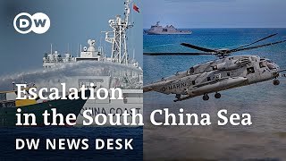 China and the Philippines Asias next hot war  DW News Desk [upl. by Nelubez638]