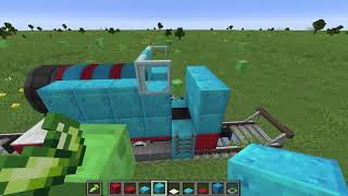 minecraft  build thomas traincraft [upl. by Renita]